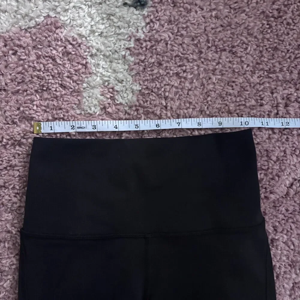 Alo Yoga 7/8 High-Waist Moto Legging Black Size XS Athletic Yoga Workout Gym